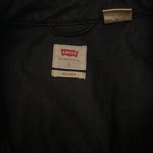Levi's Black Denim Jacket
